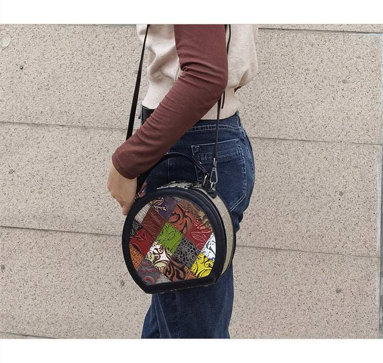 Mini Handbag Shoulder Bag Retro Female Bag