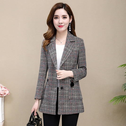 Oversized temperament suit jacket