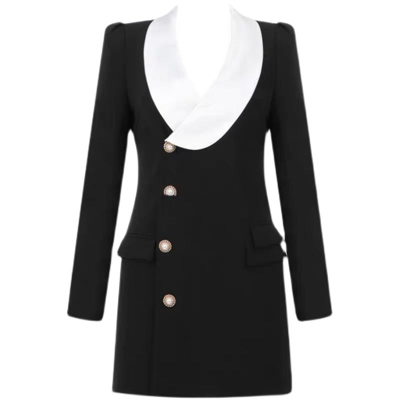 Slim Fit Buttocks Slimming Suit Dress Jacket Women