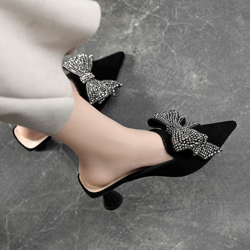 Summer New Pointed Scalp All-Match High Heels