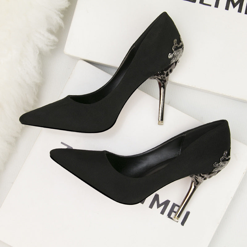 Sexy Pumps Super 9.5 Cm High Heels Temperament Shoes High Heels