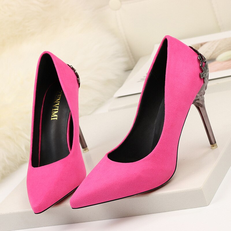 Sexy Pumps Super 9.5 Cm High Heels Temperament Shoes High Heels