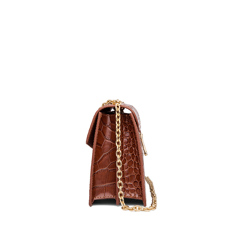 Fashion High-end Trend Leather Chain Bag