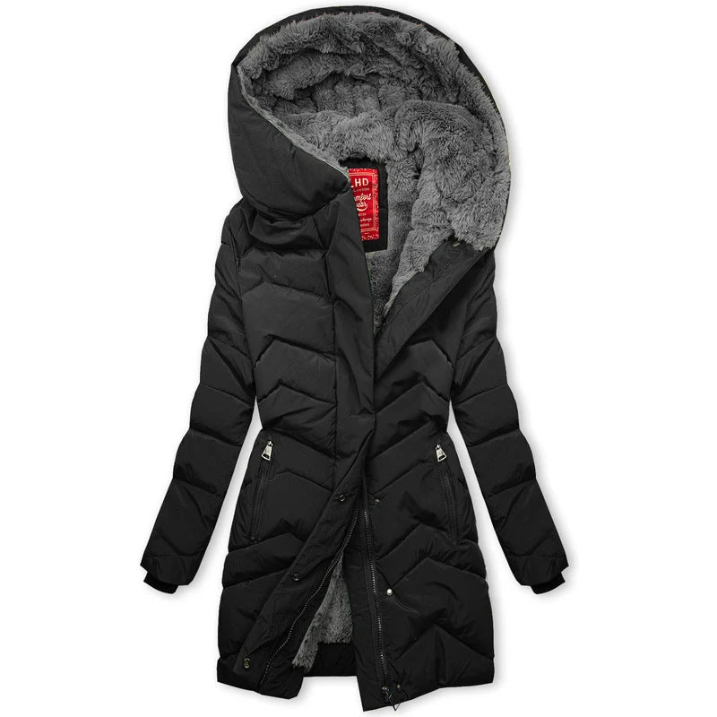 Women's Fashionable Warm Cotton-padded Coat Winter