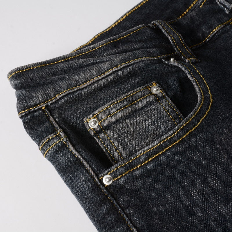 Hole & Patch Jeans High Street