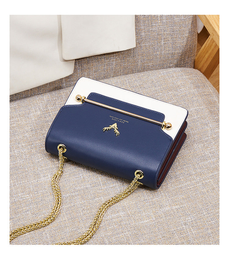 Fashion Texture Shoulder Bag Deer Head Crossbody