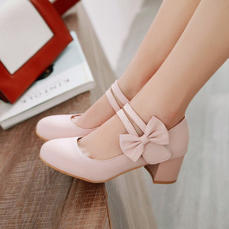 Ladies Fashion Personality New Buckle Pumps