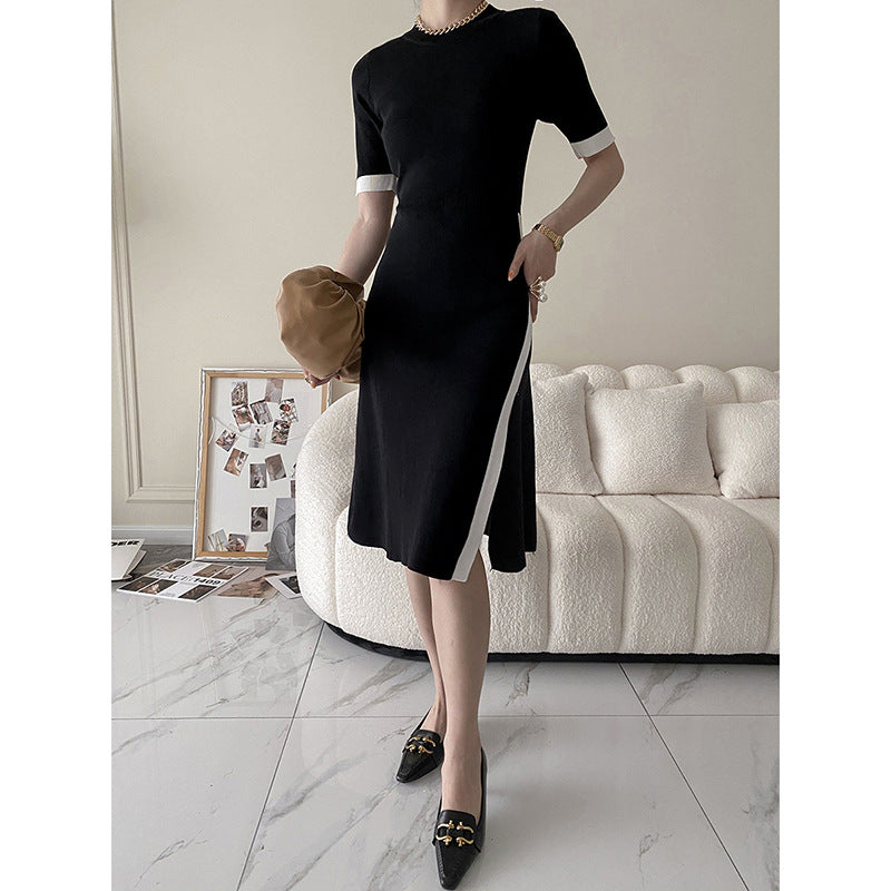 Slim Fit Design Light Familiar Dress