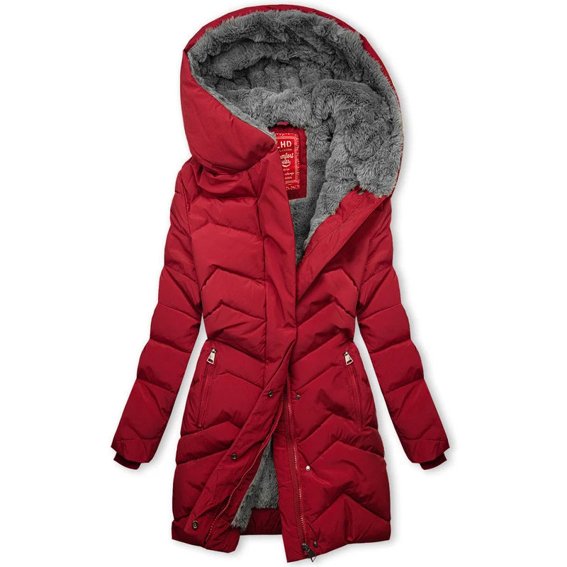 Women's Fashionable Warm Cotton-padded Coat Winter